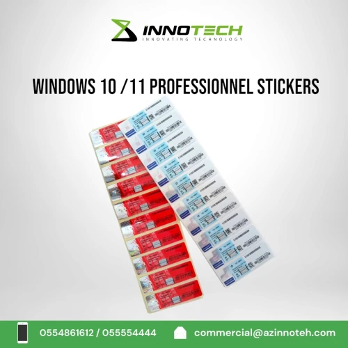 LICENCE WINDOWS 11/ 10 PROFESSIONNEL STICKER informatique 