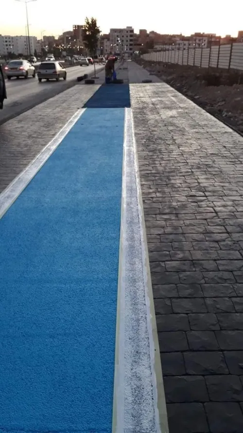 Béton imprimé