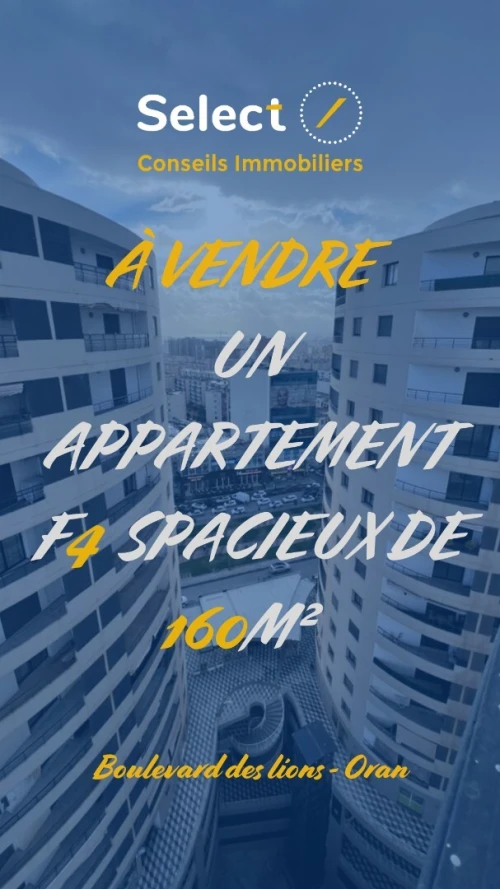Vente Appartement F4 Oran Bir el djir