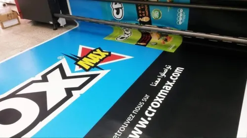 Impression numérique grand format à UV 