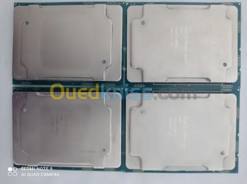 Processeurs CPU serveur platinum , gold, silver et bronze