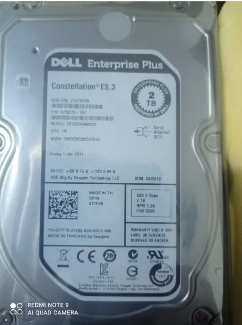 Nouveau HDD SAS serveur(1.2Tb, 1 Tb, 900 gb, 600 gb,300 gb )
