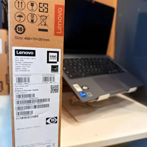 Lenovo SLIM 3 Chromebook Plus i3 N305 (13GEN) 8GB 128GB 14'