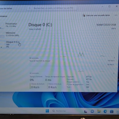HP NOTEBOOK 15 AMD RYZEN 3 3200U 8GB 512 SSD 15.6