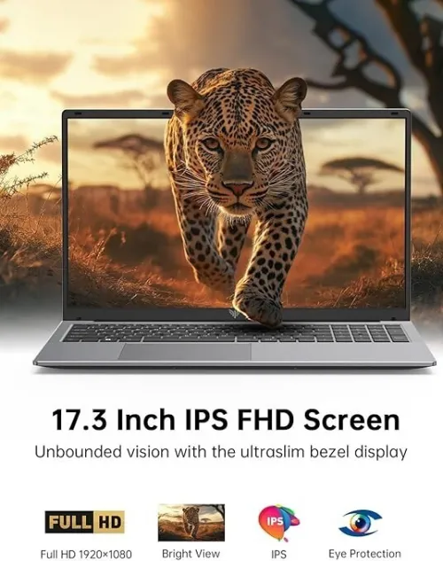 LAPTOP ACEMAGIC CPU INTEL N95 RAM 16GB DDR4 SSD 512NVME 17.3"FHD IPS