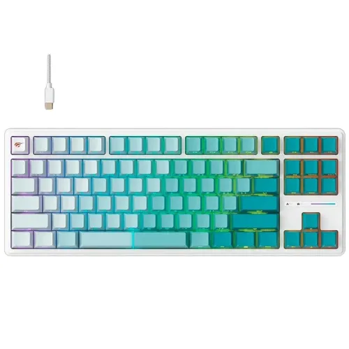 Clavier Mécanique Havit Gamenote KB901L  (Red Switch Hot Swap) RGB BACKLIT 88 Keys