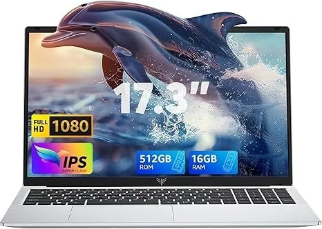 LAPTOP ACEMAGIC CPU INTEL N95 RAM 16GB DDR4 SSD 512NVME 17.3"FHD IPS