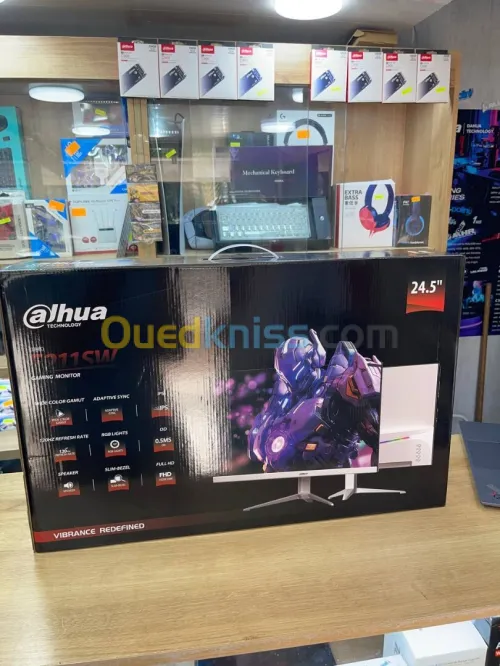ECRAN DAHUA E211SW RGB 24.5" FHD 120Hz IPS BLANC