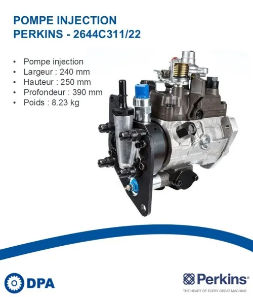 Pompe Injection D'origine Perkins