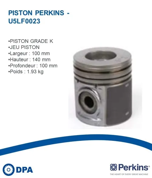 Pièces Perkins D'origine-Piston
