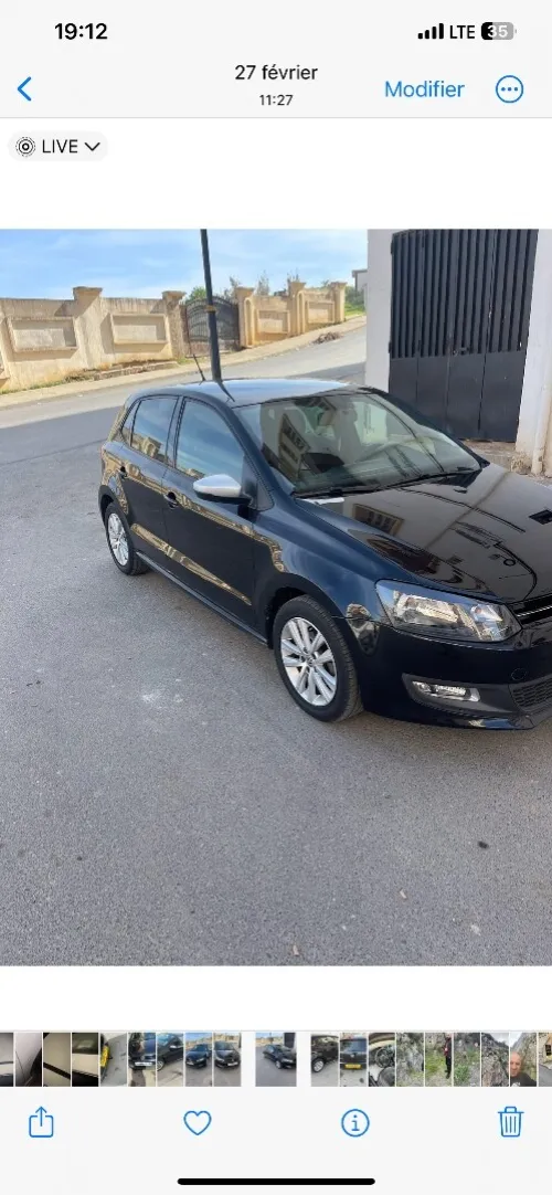 Volkswagen Polo 2012 Black et Silver