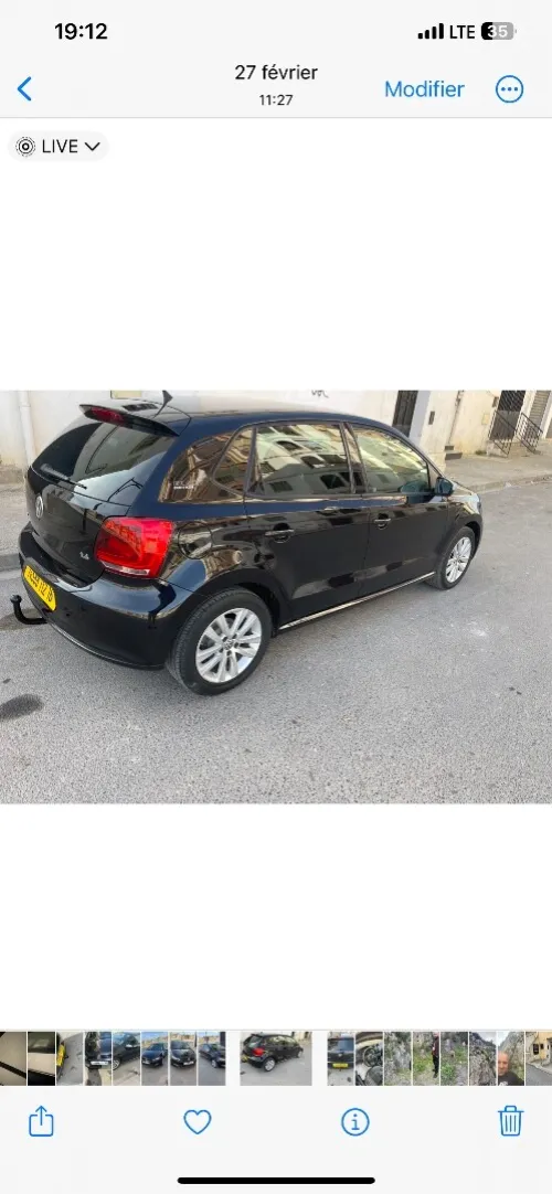 Volkswagen Polo 2012 Black et Silver