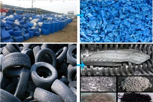 DECHIQUETEUR  pour tout type de déchets ( plastique, déchets ménagers, pneu