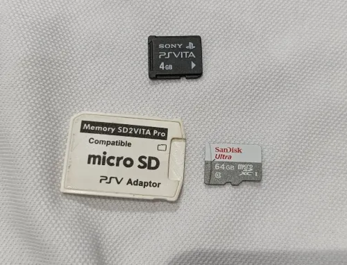 PS VITA Oled avec pochette et kit L2R2 et L3R3