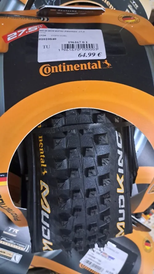 Pneus vtt continental 29 et 27.5