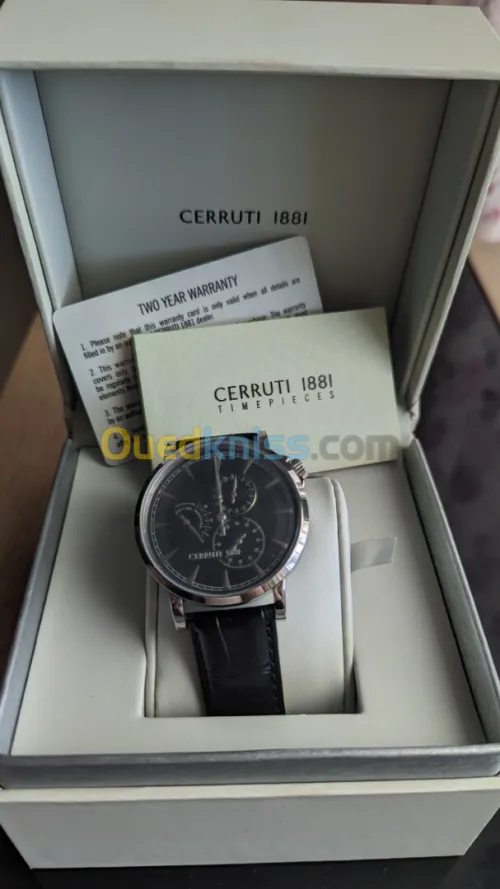 Montre Cerruti 1881 pour homme Black Analogue CRA24905