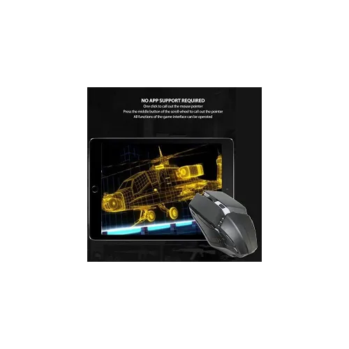 Combinaison clavier et souris de jeu à demi-main, pack combo de jeux mobiles 4 en 1, manette de manette mobile, clavier de jeu à une main, convertisseur de souris, support de téléphone réglable
