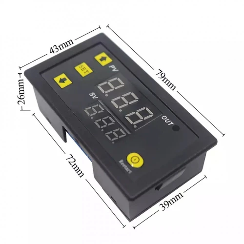 Thermostat de contrôle de température efficace W3230 - Contrôleur de température numérique