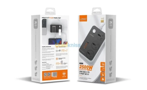 MULTIPRISE Ralonge SIYOTEAM LDNIO SC3412