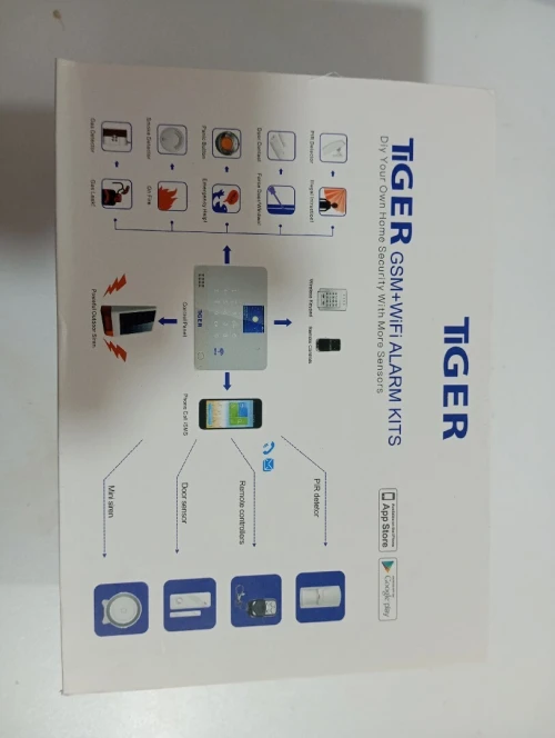 ALARME SYSTEM Sans Fil TIGER WIFI+GSM