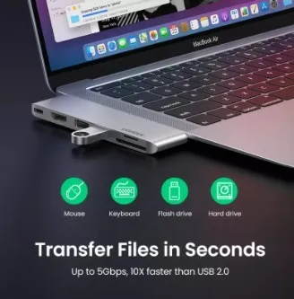  6-en-1HDMI UGREEN Macbook pro