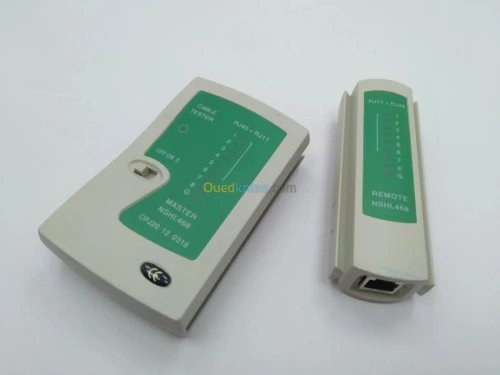 Testeur De Câble Réseaux RJ45 & RJ11
