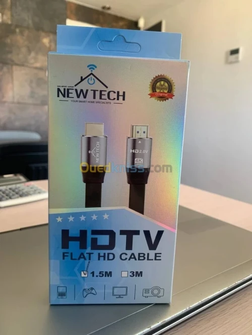 Câble HDTV 1,5M 5M 10M NEW TECH