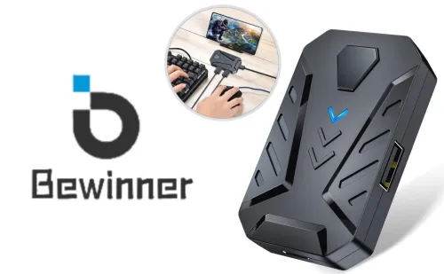 Combinaison clavier et souris de jeu à demi-main, pack combo de jeux mobiles 4 en 1, manette de manette mobile, clavier de jeu à une main, convertisseur de souris, support de téléphone réglable