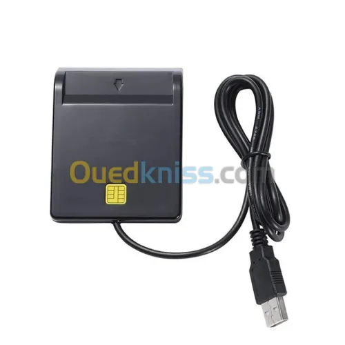 Lecteur de carte à puce USB pour IC, ID, EMV, haute qualité, Windows 7, 8, 10, Linux OS