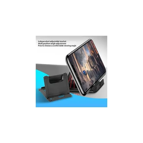 Combinaison clavier et souris de jeu à demi-main, pack combo de jeux mobiles 4 en 1, manette de manette mobile, clavier de jeu à une main, convertisseur de souris, support de téléphone réglable