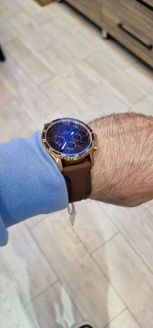 Montre CRAAVELLE NEW YORK chronographe boîtier 44 mm