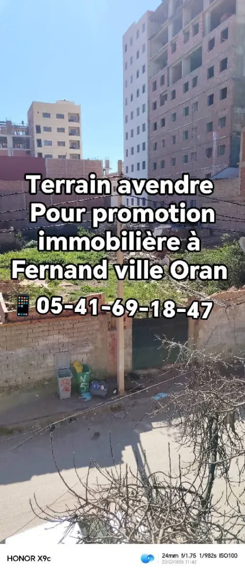Vente Terrain Oran Bir el djir