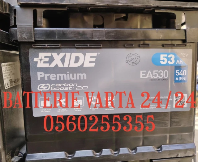 Batterie Exide EA530 12V 53AH 540A(En)