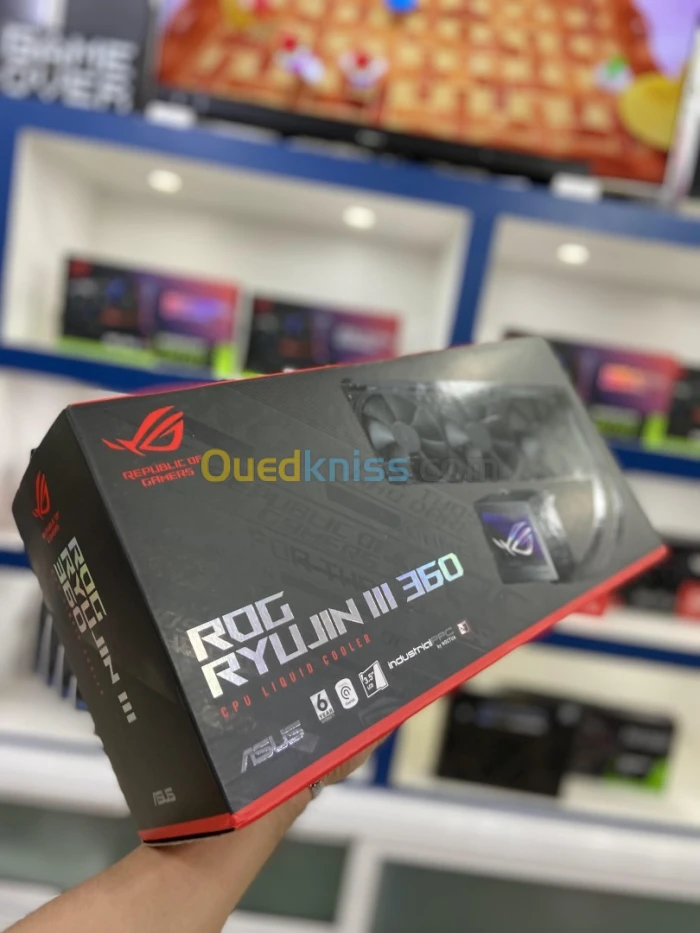 REFROIDISSEUR ASUS ROG RYUJIN III 360  CPU WATER COOLING 