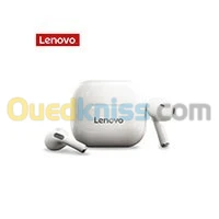 Lenovo Écouteurs Bluetooth V5.0 Sans Fil – Livepods (Lp40) – Blanc