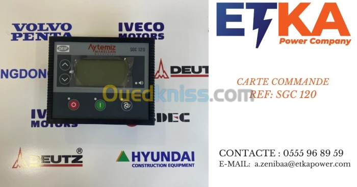 carte commande 120 