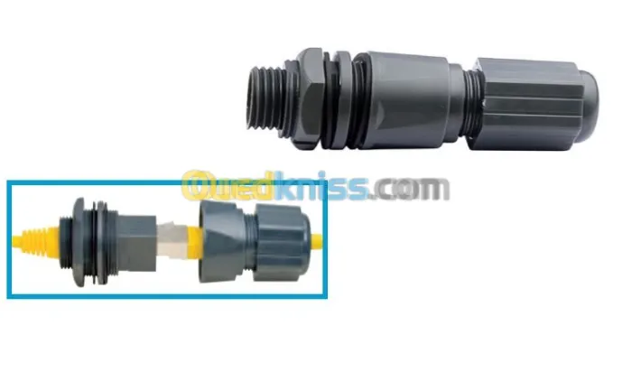 Noyau de traversée RJ45 étanche