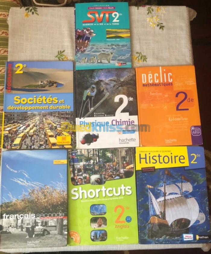 Livres français seconde(1ere Lycée)