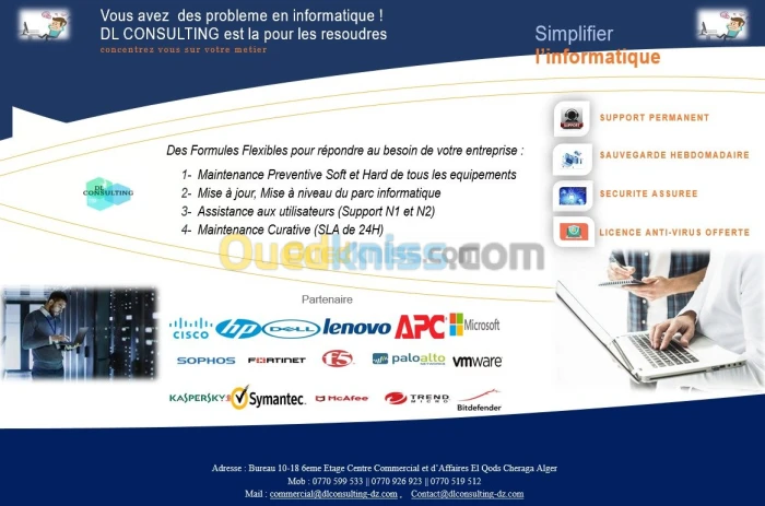 maintenance et support informatique 