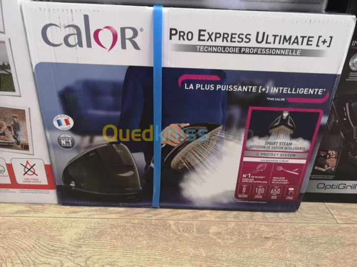 Centrale vapeur 8 bars Pressing 650g 1.9L anti-calc Intelligent vapeur automatique