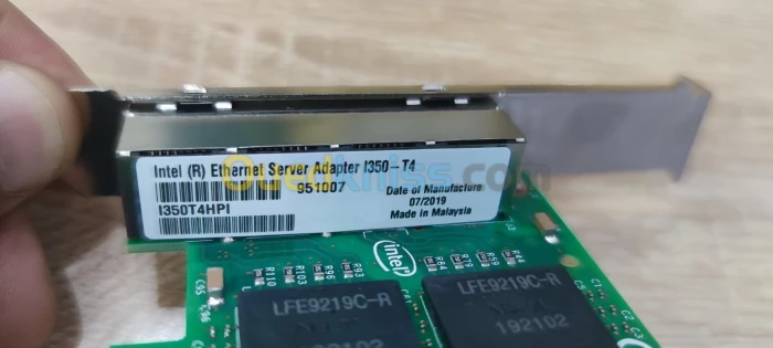 Carte réseau Intel I350-T4 4x 1Gbe adapter pci - Livraison gratuite