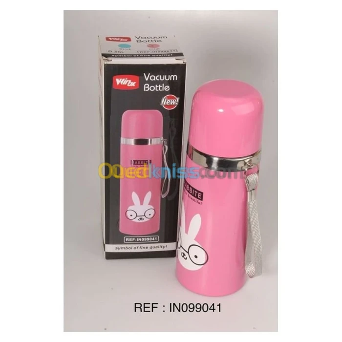 Thermos Inox pour Enfant 350 Ml - Rose