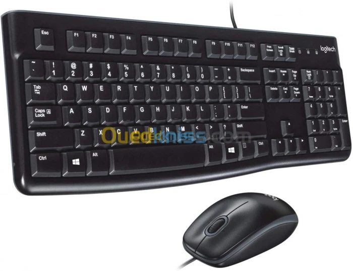 ENSEMBLE CLAVIER+SOURIS FILAIRE LOGITECH MK120