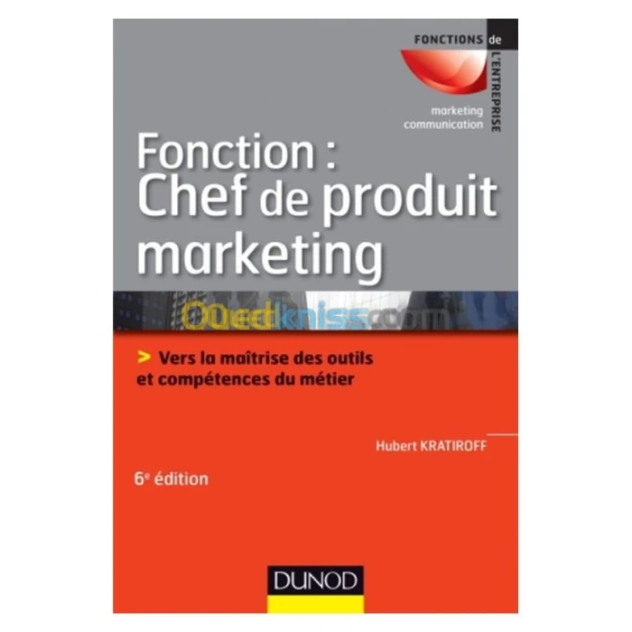 Fonction : chef de produit marketing