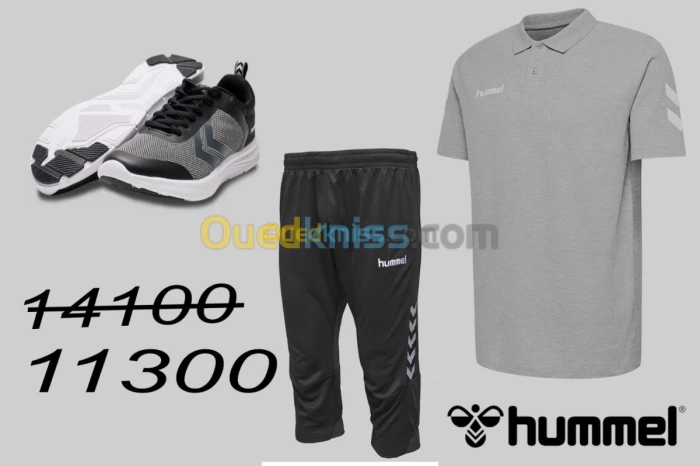 PACK CORE PANTACOUR+POLO NOIR/GRIS
