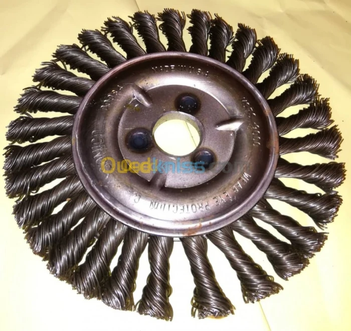 Brosse métallique  à Disque MADE in US