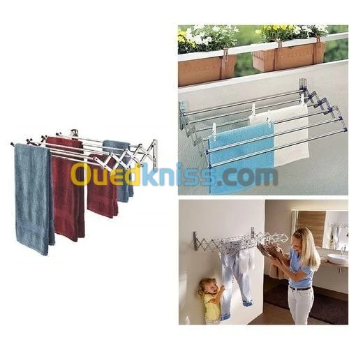 Sèche Linge Extensible Murale