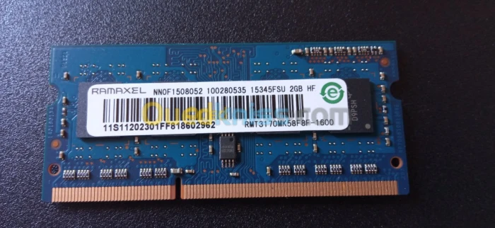 RAM 2GB DDR3 PC3-12800 (800 MHz)