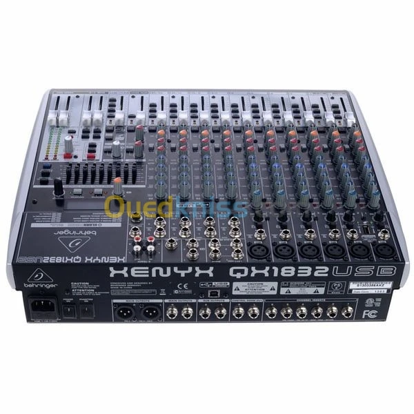 Table de Mixage Behringer XENYX-QX1832USB