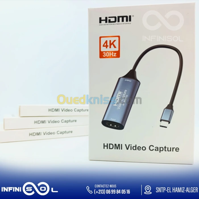 Video Capture HDMI TO TYPE-C 4K 30HZ